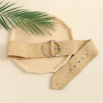 Summer Fashion PP Grass Woven Belt