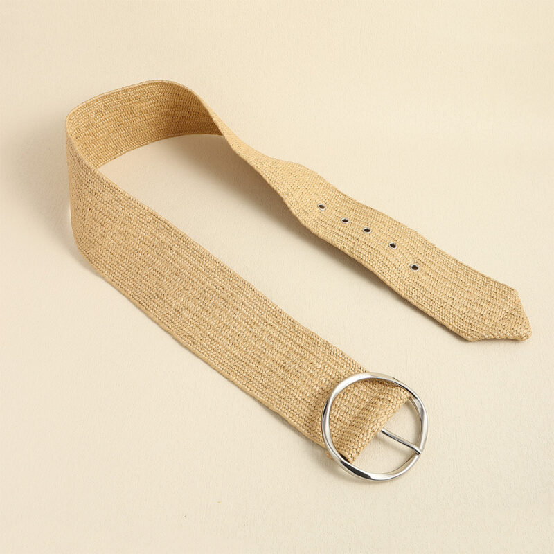 Summer Fashion PP Grass Woven Belt