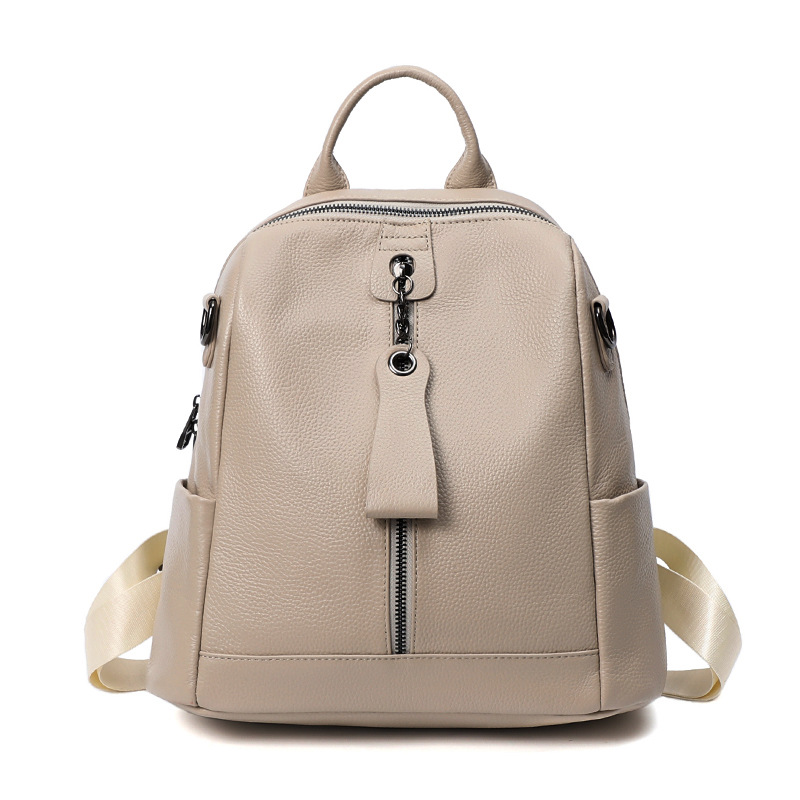 Trendy Women's Leather Backpack