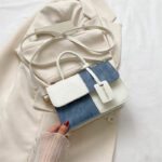 Women's Shoulder Bag | Stitching Texture Street Fashion