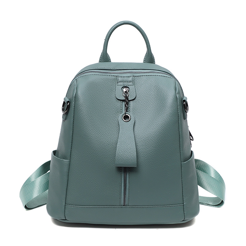 Trendy Women's Leather Backpack