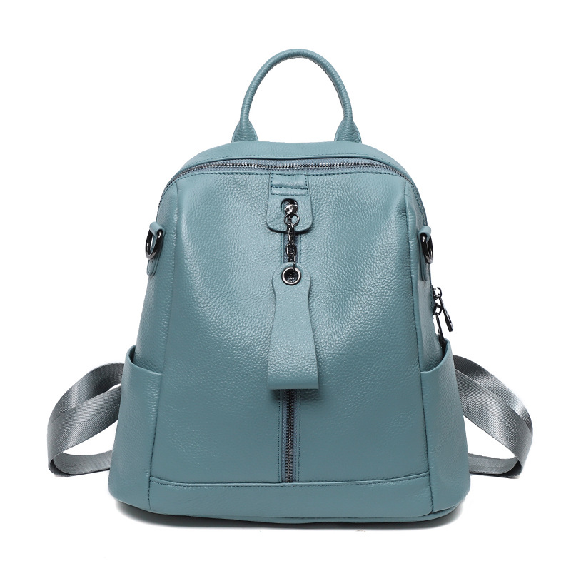 Trendy Women's Leather Backpack