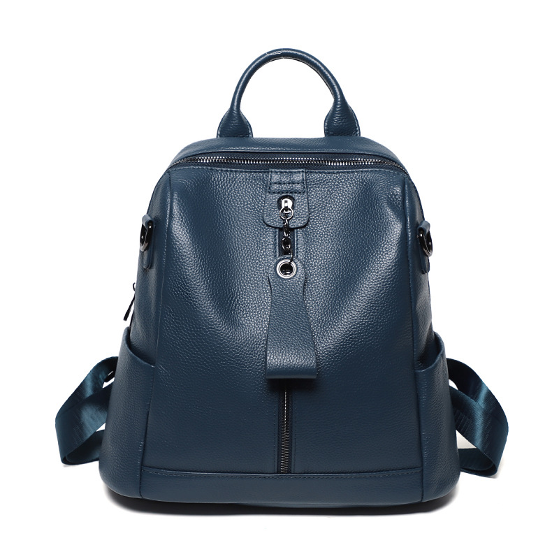 Trendy Women's Leather Backpack