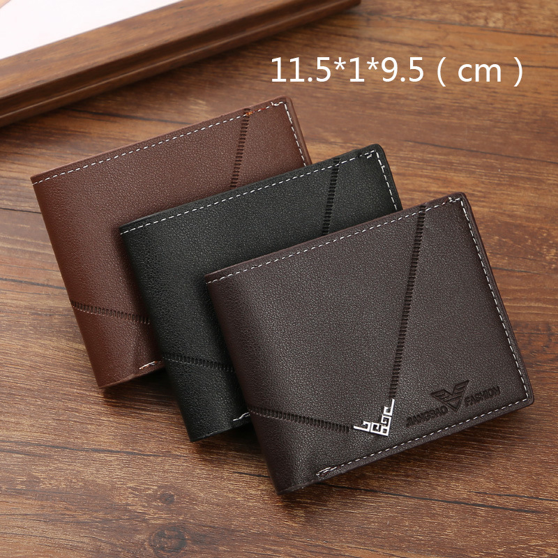 Men's Multi-card-slot Short Wallet