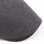 Black Cotton Frosted Bell Hat