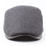 Black Cotton Frosted Bell Hat