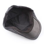 Black Cotton Frosted Bell Hat