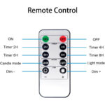 LED Electronic Remote Control Candles