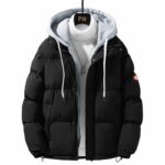 New Trendy Handsome Windproof Cotton-padded Winter Coat For Men