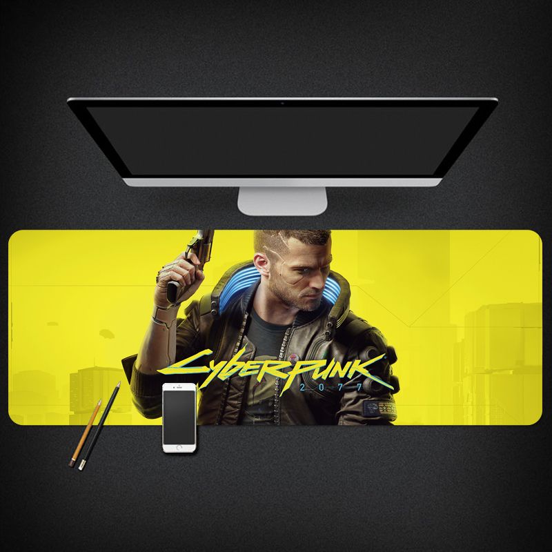 Cyberpunk mouse pad