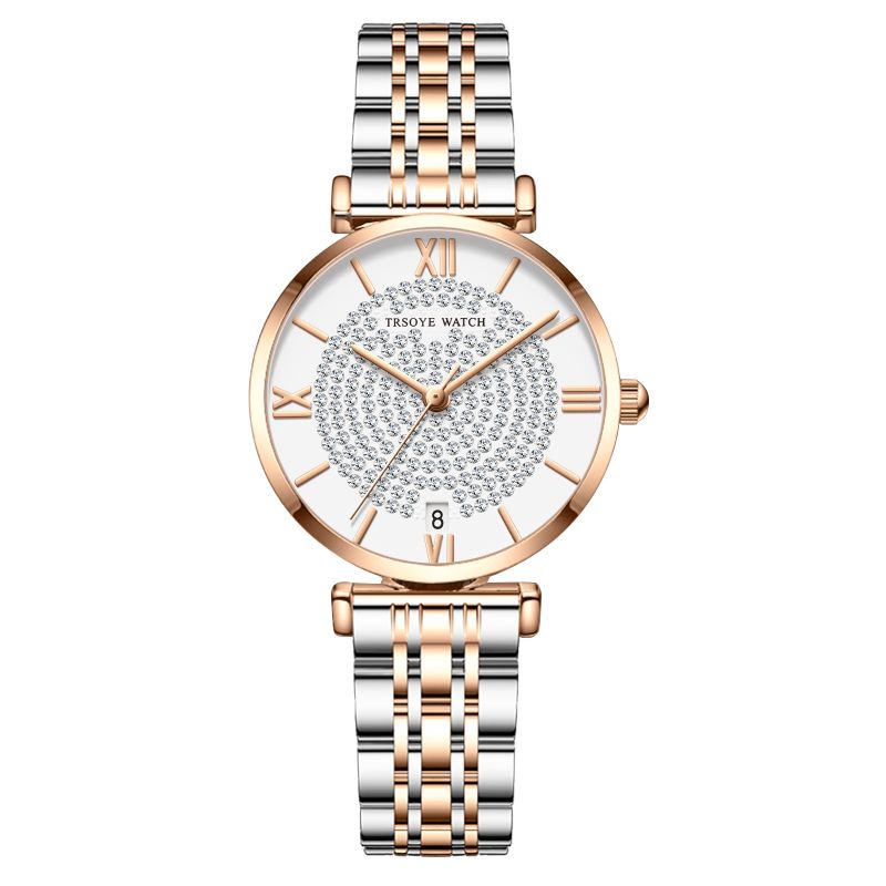 Starry Diamond Quartz Watch For Women