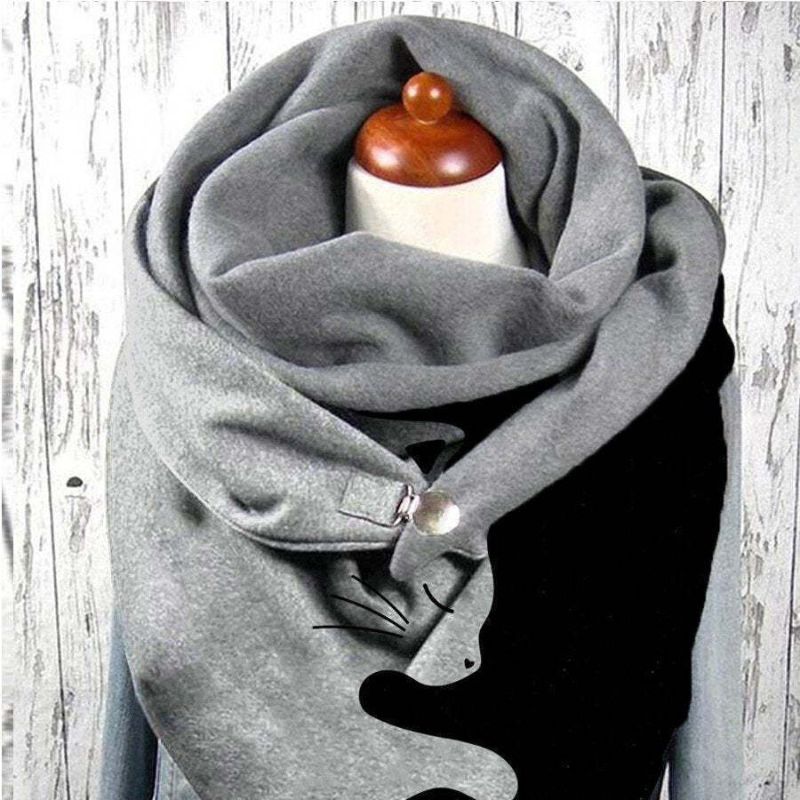 Women's Fashionable Leisure Warm Neck Scarf