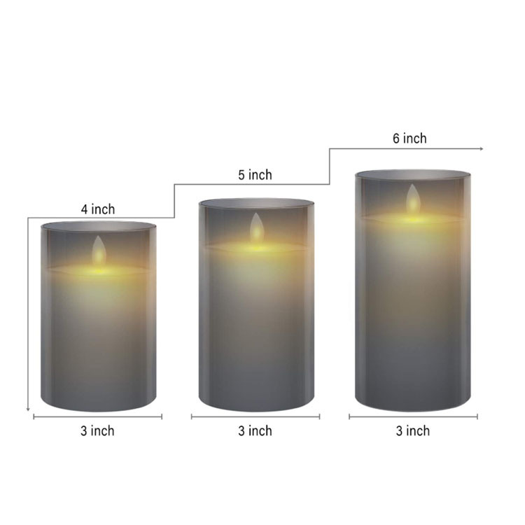 LED Electronic Remote Control Candles