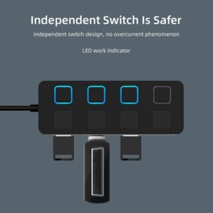 Multi-USB Splitter 4-port Hub