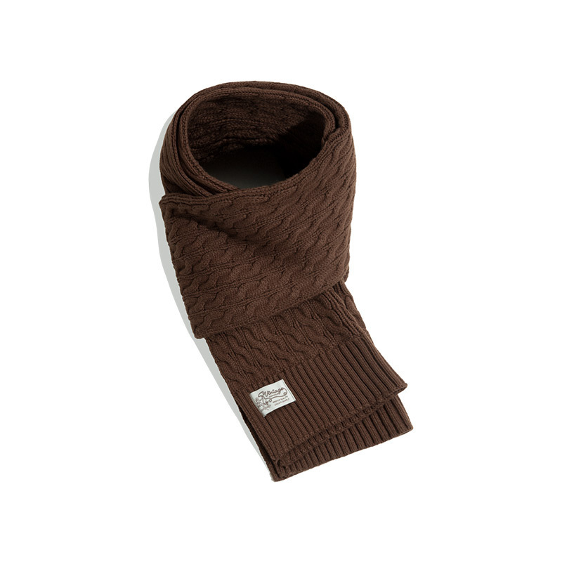 Knitted Wool Neck Scarf For Men