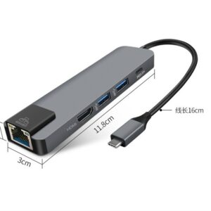 USB3.0 Multifunctional 5-in-1 Hub