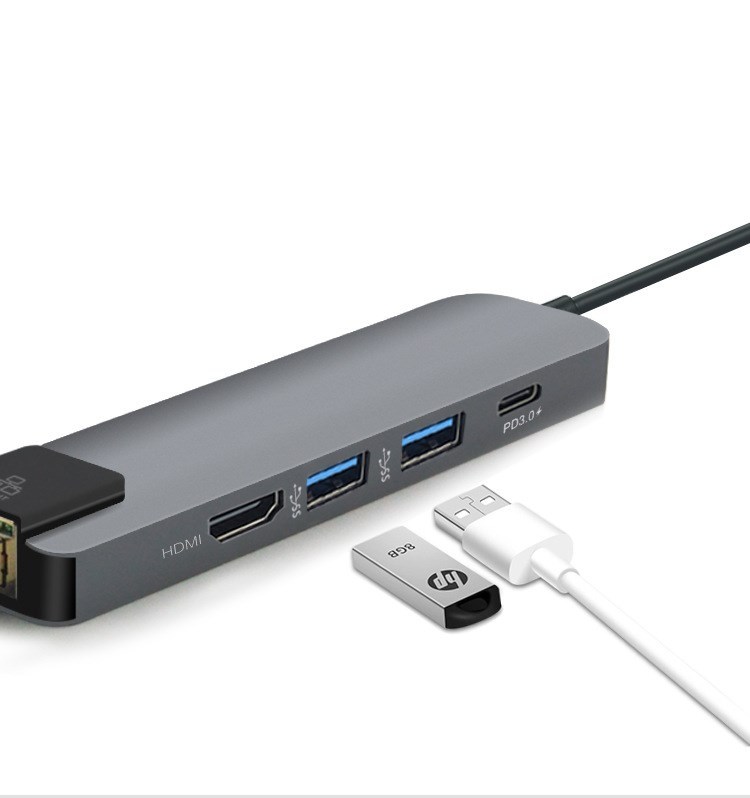 USB3.0 Multifunctional 5-in-1 Hub