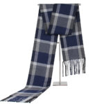 Men’s Plaid Cashmere Scarf – Stylish Men’s Scarf