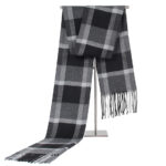 Men’s Plaid Cashmere Scarf – Stylish Men’s Scarf