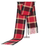 Men’s Plaid Cashmere Scarf – Stylish Men’s Scarf