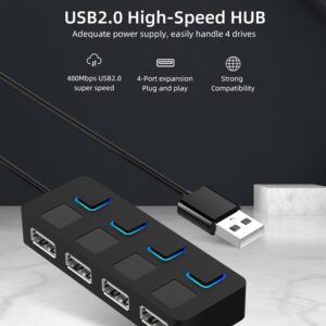 Multi-USB Splitter 4-port Hub