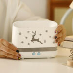 Essential Oil Diffuser With Reindeer Flame Effect