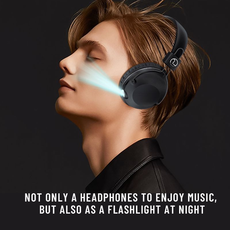 Wireless Bluetooth Headset With Lighting