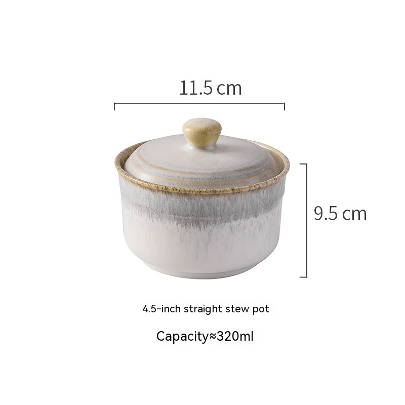 Japanese Style Ceramic Stewing Cup