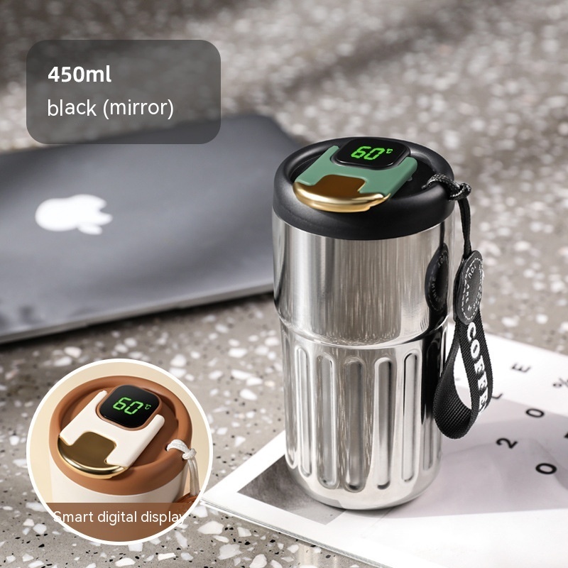 Smart Temperature Display Coffee Thermos Mug 0.45L