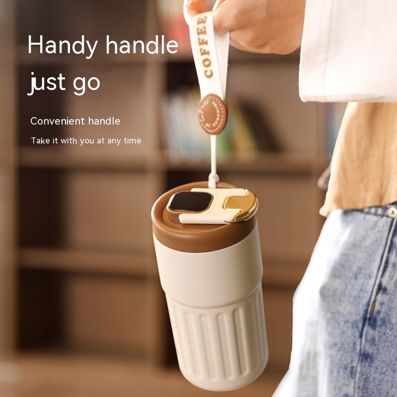 Smart Temperature Display Coffee Thermos Mug 0.45L