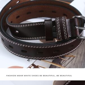 Fashionable Youth Casual Pin Buckle Leather Belt