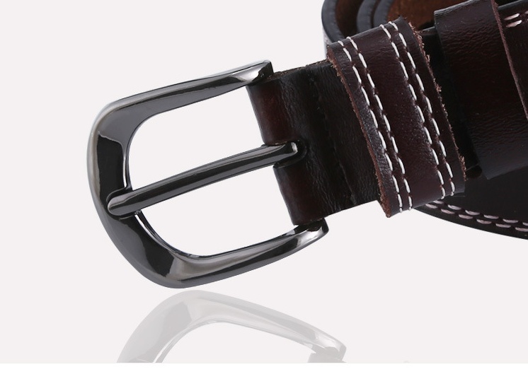 Fashionable Youth Casual Pin Buckle Leather Belt