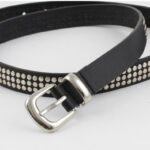 Women's Jeans Rivet Belt | Stylish Cowboy Design