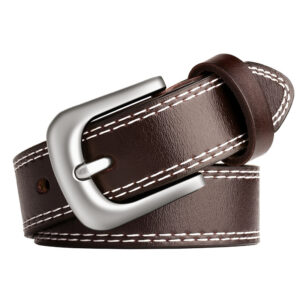 Fashionable Youth's Casual Pin Buckle Leather Belt