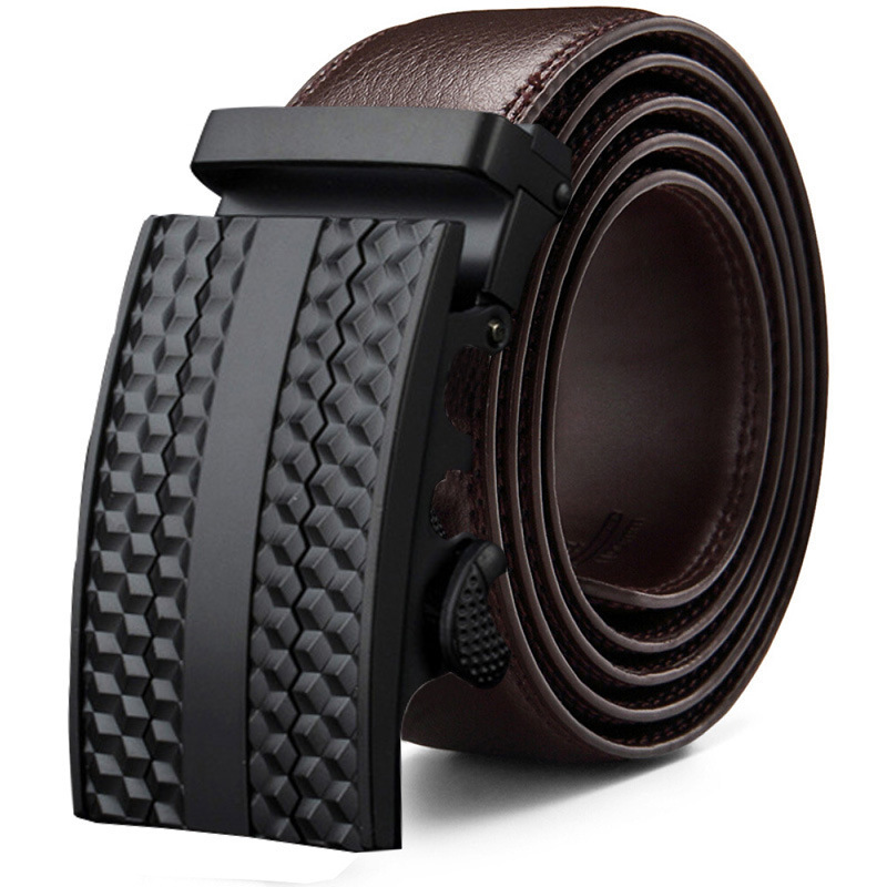 Men’s Black & Brown Leather Belt | Genuine Leather