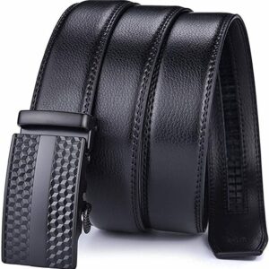 Men’s Black & Brown Leather Belt | Genuine Leather