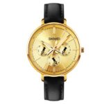 Women's Watch - Genuine Leather Retro Round Quartz Watch