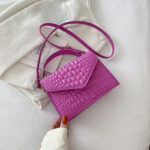 Women's Crocodile Pattern Handbag