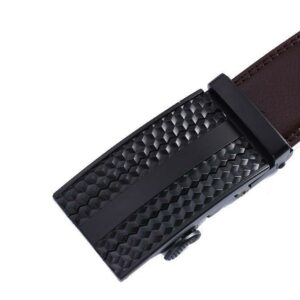 Men’s Black & Brown Leather Belt | Genuine Leather