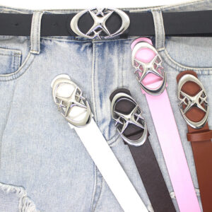 Women's Belt With Moon Cross Star Buckle | Original Design