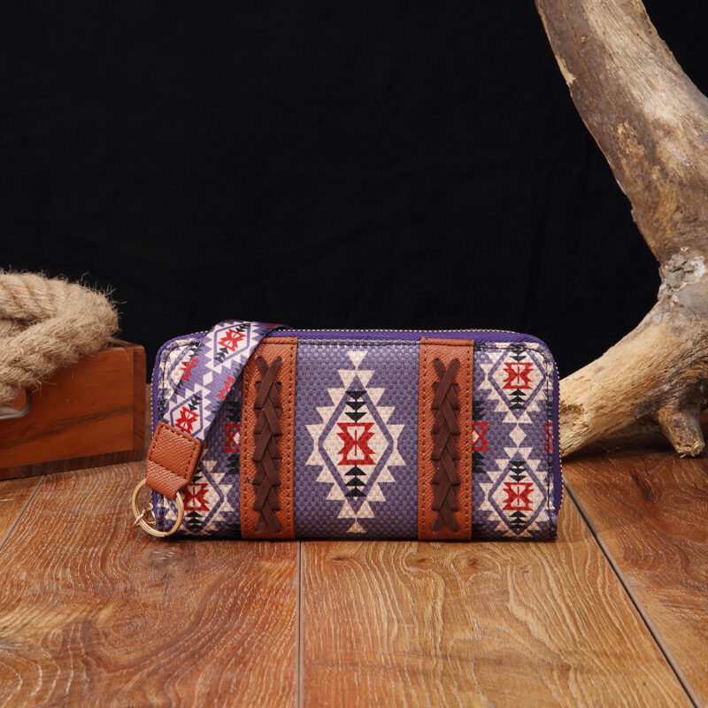 Vintage Bohemian Style Ladies Card Wallet