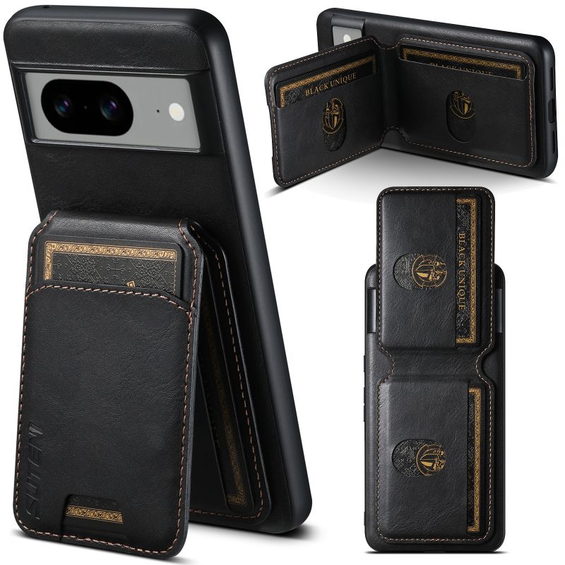 Black Leather Phone Covers