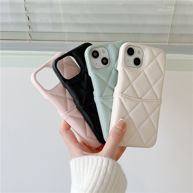 Classic Style Three-dimensional Rhombus Phone Case