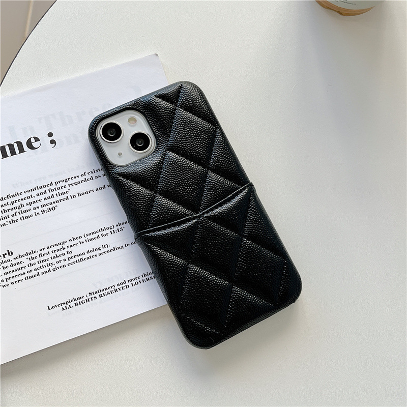 Classic Style Three-dimensional Rhombus Phone Case