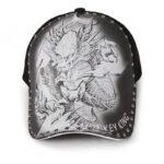 Personalized Stylish Dragon Print Peaked Cap