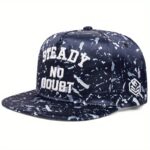 Sports Style Cap With Letters - Blue