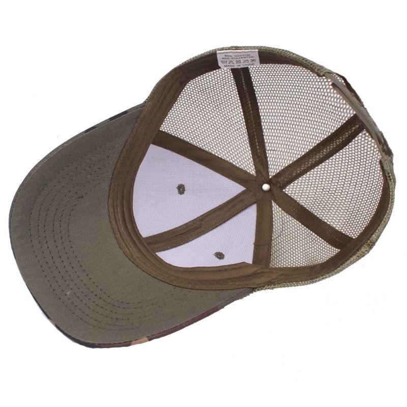 Men's Jungle-colored Mesh Cap