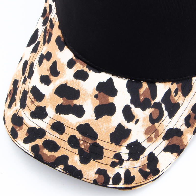 Women's Leopard Print Baseball Cap