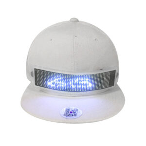 Cap With LED Display – Bluetooth Control