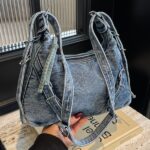 Denim Women’s Crossbody Shoulder Bag | Trendy & Durable